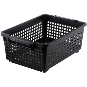ＬＩＶ ＰＬＵＳ ベストコ ハンディー バスケット ブラック ハイタイプ MA-4176 FCE157W-MA- 4176-イメージ1