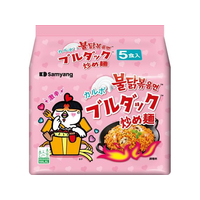 三菱ジャパン 三養ジャパン/カルボナーラ ブルダック炒め麺 袋麺 5食パック FC105RW