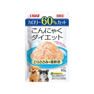 いなば こんにゃくダイエット とりささみ&鶏軟骨 60g FCD547H-イメージ1