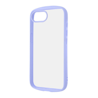 レイアウト iPhone 16e用Like standard Puffull 耐衝撃 バンパー ハイブリッドケース ペールブルー RT-P50CMD1/PA