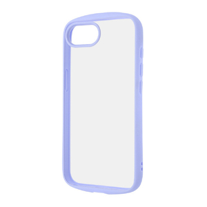 レイアウト iPhone 16e用Like standard Puffull 耐衝撃 バンパー ハイブリッドケース ペールブルー RT-P50CMD1/PA-イメージ1