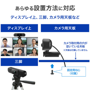 I・Oデータ 広角180度 マイク付きWebカメラ TC-MC400W-イメージ9