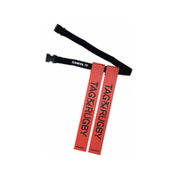 ゼット タグラグビー用 タグベルト 70 赤 FCG808Y-ZF2001-6400-70