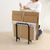 アイリスオーヤマ 段ボールストッカー ブラック FCJ869V-CBS-350-イメージ2