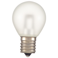 オーム電機 LED電球 E17口金 全光束50lm(1．2Wサイン球 装飾用) フロスト電球色相当 LDS1L-H-E17 13F