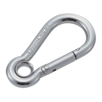 トラスコ中山 TRUSCO ステンレススナップフック A型 線径11×開口17mm (1個) FC288EZ-2754339