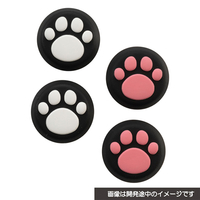 サイバーガジェット CYS2PCASCNBK アナログスティックカバー ねこ