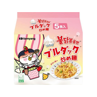 三菱ジャパン 三養ジャパン/クリームカルボナーラ ブルダック炒め麺 袋麺 5食パック FC106RW