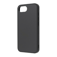 レイアウト iPhone 16e用Like standard maru Pietra 耐衝撃 バンパー マット ハイブリッドケース マットブラック RT-P50K6TB/MB