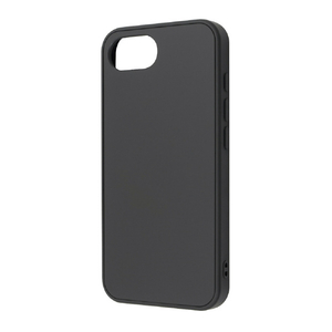 レイアウト iPhone 16e用Like standard maru Pietra 耐衝撃 バンパー マット ハイブリッドケース マットブラック RT-P50K6TB/MB-イメージ1