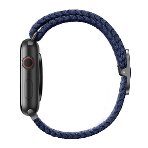 ＵＮＩＱ Apple Watch 42/44/45mm用BRAIDED STRAP UNIQ ASPEN OXFORD BLUE UNIQ-44MM-ASPOBLU-イメージ4