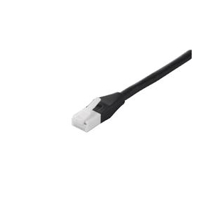 BUFFALO ツメの折れないLANケーブル　カテゴリー6　ストレート　スタンダードタイプ　3m ブラック BSLS6NU30BK2-イメージ1