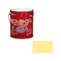 アサヒペン 油性スーパーコート 1.6L クリーム色 FC396NV