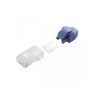 エレコム プロテクタ付きツメの折れないLANコネクタ(Cat6) LD-6RJ45T10/TP-イメージ1