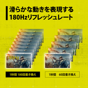 プリンストン ULTRA PLUS FastIPS方式パネル採用 27型 ハイリフレッシュレートWQHD液晶ディスプレイ ブラック UP-P27Q180-イメージ8