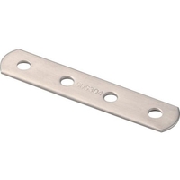 トラスコ中山 TRUSCO ジョイント金具19型フラット ステンレス 長さ100 穴数4 FC740EY-2840863