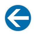 ユニット ユニピタ 矢印 青 大 OAフロア用 835-208 FC342XM-2571829