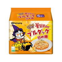 三菱ジャパン 三養ジャパン/クアトロチーズ ブルダック炒め麺 袋麺 5食パック FC107RW