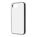 レイアウト iPhone 16e用Like standard maru Pietra 耐衝撃 バンパー マット ハイブリッドケース マットホワイト RT-P50K6TB/MW