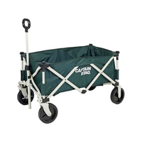 キャプテンスタッグ FCL9085-UL-1055 CS 収束型4輪キャリー グリーン