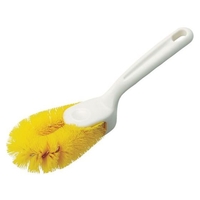 トラスコ中山 タワシブラシ HACCP対応 イエロー FC083JG-4806042
