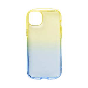 Hamee iPhone 14 Plus用TPUケース IFACE LOOK IN CLEAR LOLLY レモン/サファイア 41-946435-イメージ1