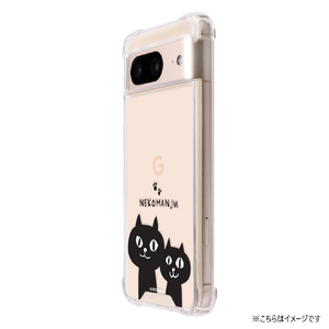 abbi FRIENDS Google Pixel 8用ネコマンジュウハイブリッドケース たまにはコンビで ABF26643P8-イメージ4
