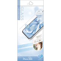 ラスタバナナ iPhone17用MIGNU ファンデーション防止ガラス BLC クリア GF5128IP5A