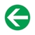 ユニット ユニピタ 矢印 緑 大 OAフロア用 835-209 FC343XM-2571828-イメージ1