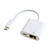 I・Oデータ Power Delivery 100W充電対応 USB-C⇒LAN変換アダプター ホワイト GP-CR45H100/W-イメージ1