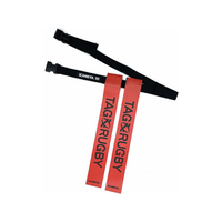 ゼット タグラグビー用 タグベルト 90 赤 FCG809Y-ZF2001-6400-90