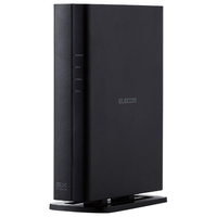 エレコム Wi-Fi 6(11ax) 1201+300Mbps Wi-Fi ギガビットルーター ブラック WRCX1500GSB