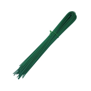 トラスコ中山 TRUSCO 錆びに強いU字被覆結束線 緑色 350mm 約150g FC991EX-1611143-イメージ1