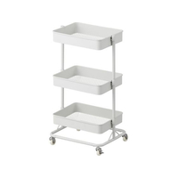 アイリスオーヤマ キッチンワゴン ホワイト W455×D360×H808mm FCE159Y-KWG-HAR