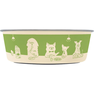 ドギーマン ステンレスの食器 ごはんにゃわん 犬用 SS ビストロ FCJ188K-イメージ2