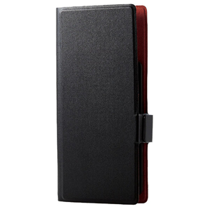 エレコム スマートフォン用マルチカバー/薄型/磁石付/Lサイズ ブラック P-05PLFUSBK エレコム スマートフォン用マルチカバー/薄型/磁石付/Lサイズ ブラック P-05PLFUSBK