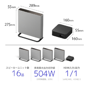 SONY ホームシアターシステム HT-A9M2-イメージ2