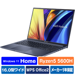 ASUS M1603QA-MB014W ノートパソコン ASUS Vivobook クワイエット