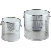 三宝産業 UK パンチング スープ取りざる 36cm用 FCL1737-013648036