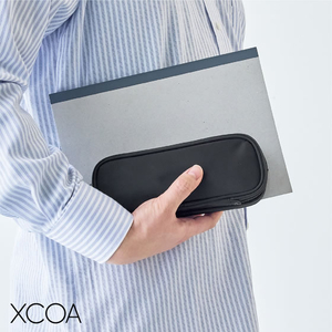 リヒトラブ XCOA スプレッドダブルペンケース ライト ジェットブラック FCG353W-A3811-24-イメージ9