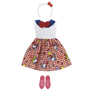 タカラトミー リカちゃん マイチョイス サンリオキャラクターズ ワンピ&カチューシャ ハローキティ ハローキティ リカチヤンマイチヨイスサンリオハロ-キテイ
