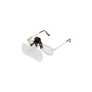 池田レンズ工業 双眼メガネルーペクリップタイプ1．6倍 HF-40D-イメージ1