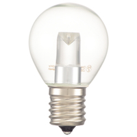 オーム電機 LED電球 E17口金 全光束60lm(1．2Wサイン球 装飾用) クリア昼白色相当 LDS1N-H-E17 13C