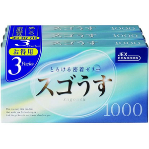 ジェクス スゴうす1000 12個×3箱 FC309TD-イメージ1