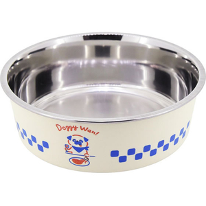 ドギーマン ステンレスの食器 ごはんにゃわん 犬用 SS ダイナー FCJ189K-イメージ1