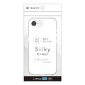 トリニティ iPhone 17e / 16e用 [Silky Armor] シルキータッチケース マットクリア TR-IP26S-SANM-CL