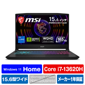 MSI KATANA15-B13VGK-4029JP ノートパソコン Katana 15 B13V ブラック
