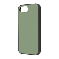 レイアウト iPhone 16e用Like standard maru Pietra 耐衝撃 バンパー マット ハイブリッドケース マットオリーブ RT-P50K6TB/MOV
