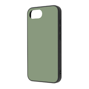 レイアウト iPhone 16e用Like standard maru Pietra 耐衝撃 バンパー マット ハイブリッドケース マットオリーブ RT-P50K6TB/MOV-イメージ1