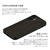 Man & Wood iPhone 14 Pro Max用天然木ケース Ebony I23644I14PM-イメージ5